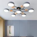 Modern Multi Disc Ceiling Light