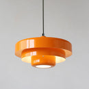 Stacked Disc Halo Pendant Light