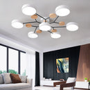 Modern Multi Disc Ceiling Light