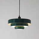 Stacked Disc Halo Pendant Light