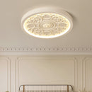 Ornate Plaster Medallion Ceiling Light