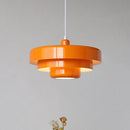 Stacked Disc Halo Pendant Light
