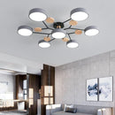 Modern Multi Disc Ceiling Light