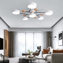 Modern Multi Disc Ceiling Light