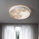 Lunar Disc Halo Ceiling Light