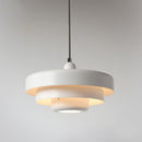 Stacked Disc Halo Pendant Light