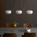 Contemporary 3-Light Glass Globe Pendant Ceiling Fixture