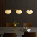 Contemporary 3-Light Glass Globe Pendant Ceiling Fixture