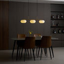 Contemporary 3-Light Glass Globe Pendant Ceiling Fixture