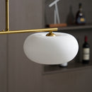 Contemporary 3-Light Glass Globe Pendant Ceiling Fixture