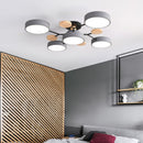Modern Multi Disc Ceiling Light
