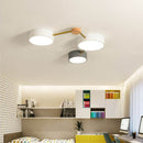 Brass Tri Disc Ceiling Light