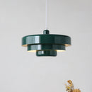 Stacked Disc Halo Pendant Light