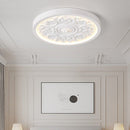 Ornate Plaster Medallion Ceiling Light