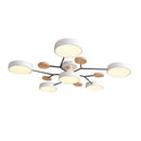 Modern Multi Disc Ceiling Light