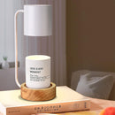 Arc Arm Candle Table Lamp