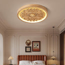 Ornate Plaster Medallion Ceiling Light