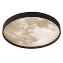 Lunar Disc Halo Ceiling Light