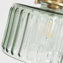 Brass Prism Glass Pendant Light