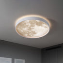 Lunar Disc Halo Ceiling Light