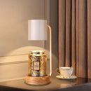 Arc Arm Candle Table Lamp