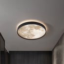 Lunar Disc Halo Ceiling Light