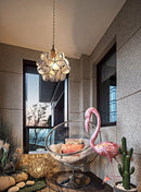 Modern Glass Petal Pendant Ceiling Light