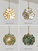 Modern Glass Petal Pendant Ceiling Light