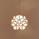 Modern Glass Petal Pendant Ceiling Light