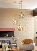 Modern Glass Petal Pendant Ceiling Light