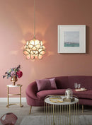 Modern Glass Petal Pendant Ceiling Light