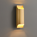 Industrial Style Brass Wall Sconce