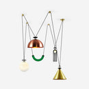 Geometric Shape Art Modern Chandelier LED Ceiling Light