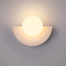 Sculptural Half Moon Wall Light