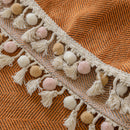 Herringbone Tassel Sofa Cover