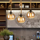 Smoked Glass Sphere Pendant Light