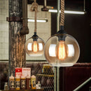 Smoked Glass Sphere Pendant Light