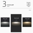 Contemporary Halo Disc Ceiling Light