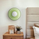 Sculptural Halo Disc Ceiling Light