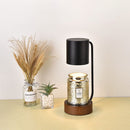 Arc Arm Candle Table Lamp