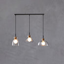 Nordic Style Rippled Glass Pendant Lamp