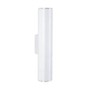 Obsidian Column Halo Wall Light