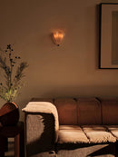 Petalia Wall Light Modern Sculptural Glass Sconce