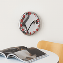 Distorted Face Wall Clock