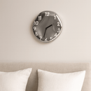 Distorted Face Wall Clock