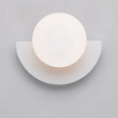 Architectural Half Moon Wall Light