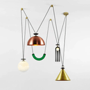 Geometric Shape Art Modern Chandelier LED Ceiling Light