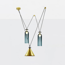 Geometric Shape Art Modern Chandelier LED Ceiling Light