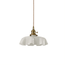 Vintage French Flower Pendant Light