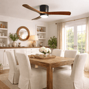 Isben Wooden Ceiling Fan Light